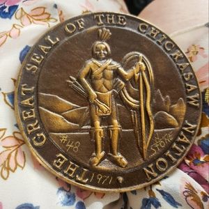 Tishomingo Medallion Great Seal of the Chickasaw Nation